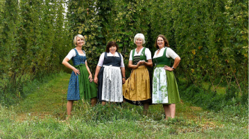 Highlights Hopfenregion Hallertau-Hopfenbotschafterinennen